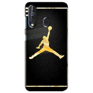 Силиконовый Чехол Nike Air Jordan на Самсунг А60 (2019) (Джордан 23)
