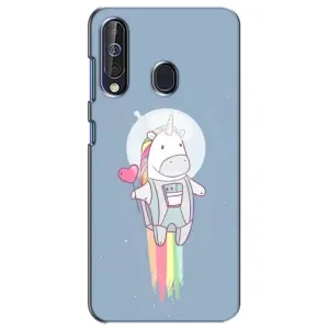 Чехол Unicorn на Samsung Galaxy A60 2019 (A605F) (Единорог космонавт)