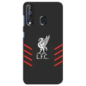 Силиконовые Чехлы принт Футбол на Samsung Galaxy A60 2019 (A605F) (Эмблема Liverpool)