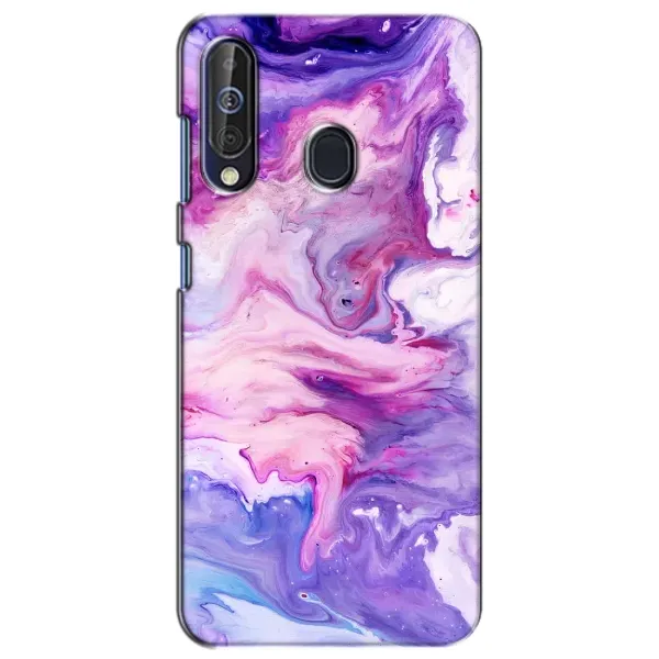 Чехол с рисунком «Фиолетовый мрамор» для Samsung Galaxy A60 2019 (A605F) Чехол с рисунком «Фиолетовый мрамор» для Samsung Galaxy A60 2019 (A605F)