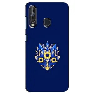 Чехол с картинкой (Патриотический ГЕРБ) на Samsung Galaxy A60 2019 (A605F) (герб)