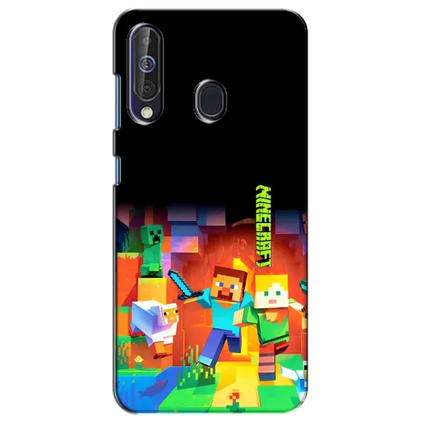 Чехол с рисунком «Герой Майнкрафт» для Samsung Galaxy A60 2019 (A605F) Чехол с рисунком «Герой Майнкрафт» для Samsung Galaxy A60 2019 (A605F)