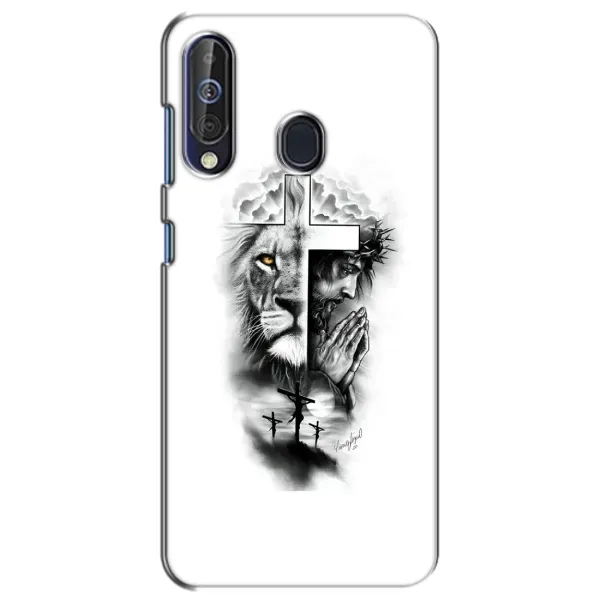 Чехол с рисунком «История Христа» для Samsung Galaxy A60 2019 (A605F)