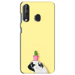 Бампер для Samsung Galaxy A60 2019 (A605F) з картинкою "Песики" (Кактус на голові)