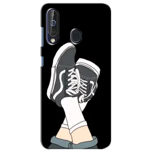 Чехол с Прикольным принтом на Samsung Galaxy A60 2019 (A605F) (Кеды)