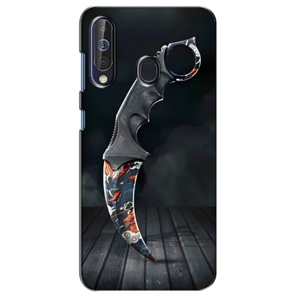 Чехол с рисунком «Кинжал КС ГО» для Samsung Galaxy A60 2019 (A605F) Чехол с рисунком «Кинжал КС ГО» для Samsung Galaxy A60 2019 (A605F)