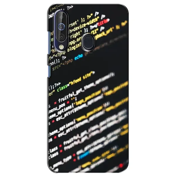 Чехол с рисунком «Код» для Samsung Galaxy A60 2019 (A605F) Чехол с рисунком «Код» для Samsung Galaxy A60 2019 (A605F)