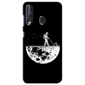 Силіконовый Чохол з принтом "Космонавти" на Samsung Galaxy A60 2019 (A605F) (Космонавт)