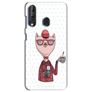 Чехол на тематику: Коты для Samsung Galaxy A60 2019 (A605F) (Кот аристократ)