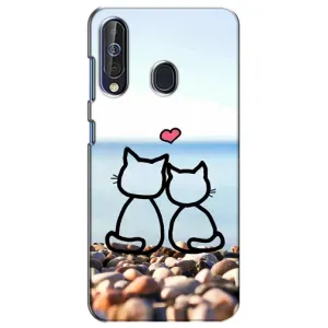 Силиконовые Чехлы Любимому человеку для Samsung Galaxy A60 2019 (A605F) (Котейки)