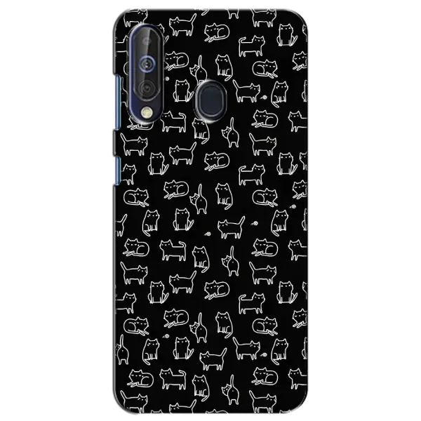 Чехол с рисунком «Котики на черном» для Samsung Galaxy A60 2019 (A605F) Чехол с рисунком «Котики на черном» для Samsung Galaxy A60 2019 (A605F)