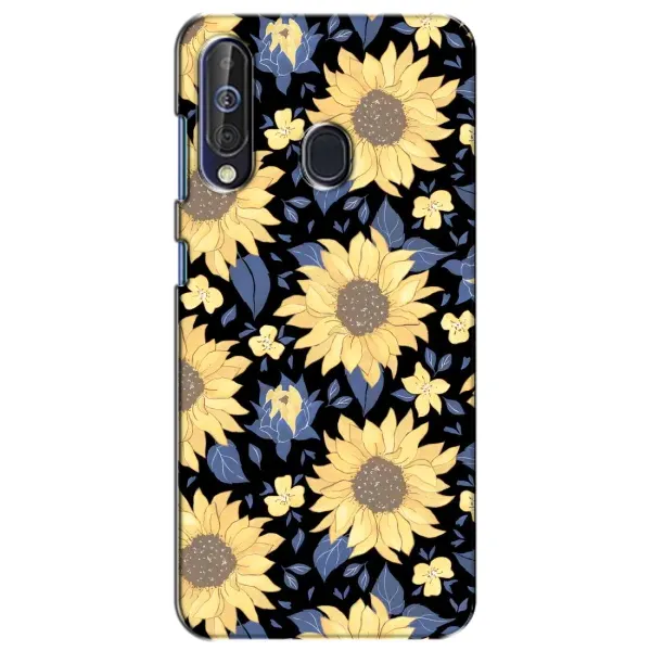 Чехол с рисунком «красивые цветы» для Samsung Galaxy A60 2019 (A605F)