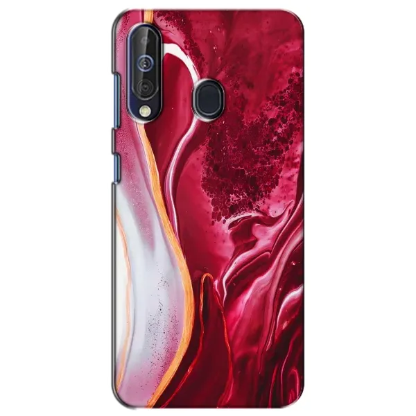 Чехол с рисунком «Красный мрамор» для Samsung Galaxy A60 2019 (A605F) Чехол с рисунком «Красный мрамор» для Samsung Galaxy A60 2019 (A605F)