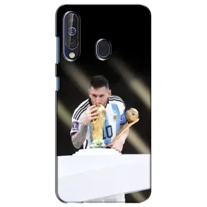 Чехлы Лео Месси Аргентина для Samsung Galaxy A60 2019 (A605F) (Кубок Мира)