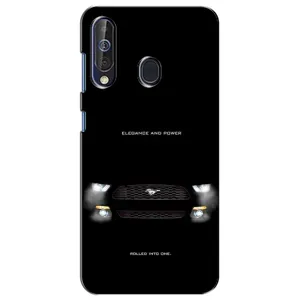 Чехлы с тематикой "Крутые машины" на Samsung Galaxy A60 2019 (A605F) (Черный Land Rover)