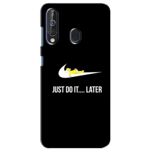 Силиконовый Чехол на Samsung Galaxy A60 2019 (A605F) с картинкой Nike (Later)