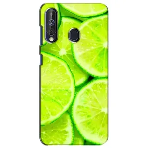 Чехол с изображением вкусной еды для Samsung Galaxy A60 2019 (A605F) (Лайм)