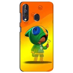 Чохол Бравл Старс для Samsung Galaxy A60 2019 (A605F) (LEON в кофті)