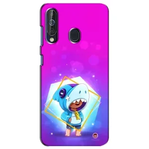 Чохол Бравл Старс для Samsung Galaxy A60 2019 (A605F) (Леон у костюмі Акули)
