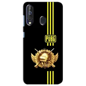 Чохол (TPU) з картинкою "Лого Пабг" на Самсунг А60 (2019) (Логотип PUPG)