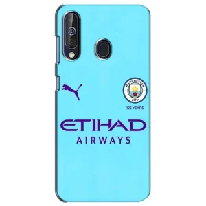 Силиконовые Чехлы принт Футбол на Samsung Galaxy A60 2019 (A605F) (Man City)