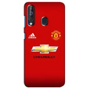 Силиконовые Чехлы принт Футбол на Samsung Galaxy A60 2019 (A605F) (Man United)