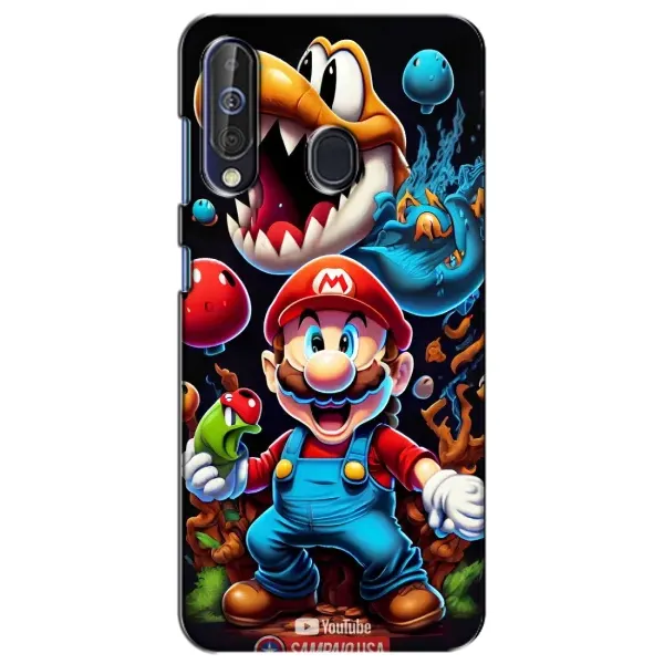 Чехол с рисунком «Марио» для Samsung Galaxy A60 2019 (A605F) Чехол с рисунком «Марио» для Samsung Galaxy A60 2019 (A605F)