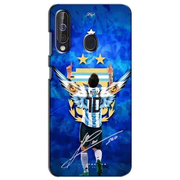 Чехол с рисунком «Месси Аргентина» для Samsung Galaxy A60 2019 (A605F)