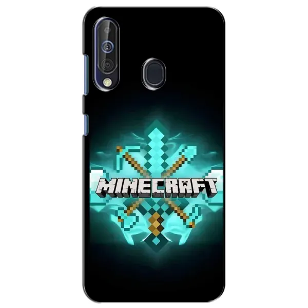Чехол с рисунком «MineCraft 2» для Samsung Galaxy A60 2019 (A605F)