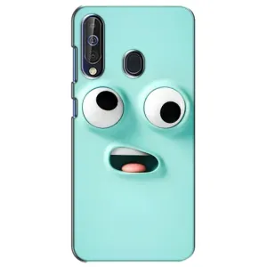 Силиконовые Чехлы (смешные стикеры) для Samsung Galaxy A60 2019 (A605F) (Забавное мятное лицо)