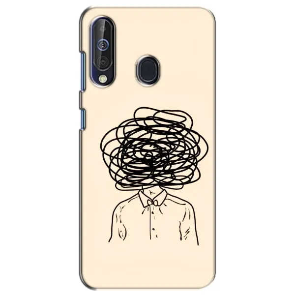 Чехол с рисунком «Мысли» для Samsung Galaxy A60 2019 (A605F)