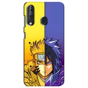 Купить Чехлы на телефон с принтом Anime для Samsung Galaxy A60 2019 (A605F) (Naruto Vs Sasuke)