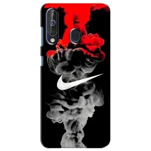 Силиконовый Чехол на Samsung Galaxy A60 2019 (A605F) с картинкой Nike (Nike дым)