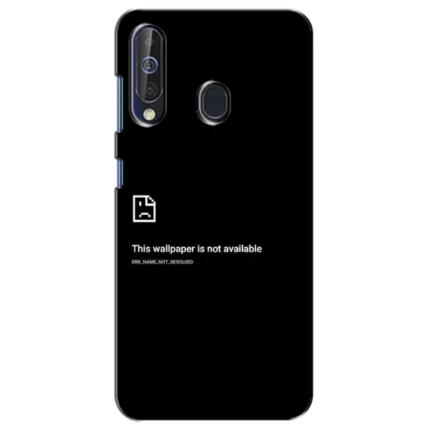 Чехол с рисунком «Ошибка» для Samsung Galaxy A60 2019 (A605F) Чехол с рисунком «Ошибка» для Samsung Galaxy A60 2019 (A605F)