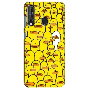 Силиконовый бампер с картинкой животных для Samsung Galaxy A60 2019 (A605F) (Особенный)
