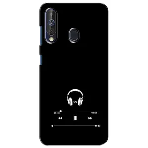 Чохол з картинками на чорному фоні для Samsung Galaxy A60 2019 (A605F) (Плеєр)