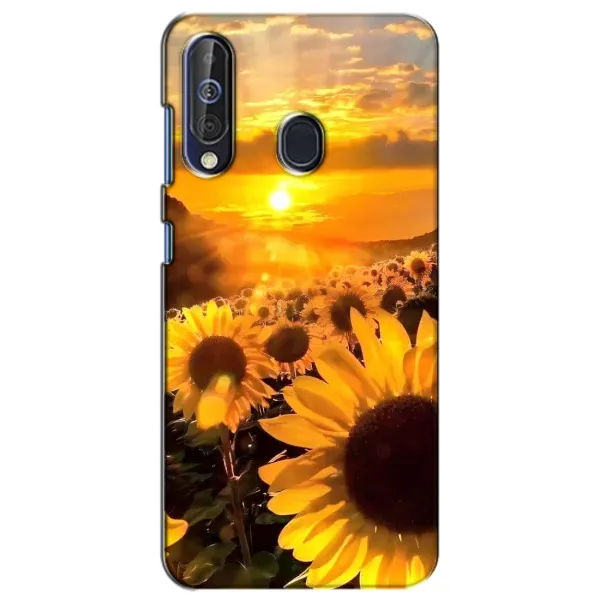 Чехол с рисунком «поле подсолнухов» для Samsung Galaxy A60 2019 (A605F)
