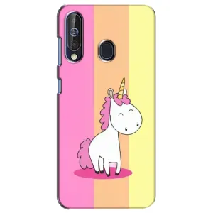 Чехол Unicorn на Samsung Galaxy A60 2019 (A605F) (Радужный Единорог)