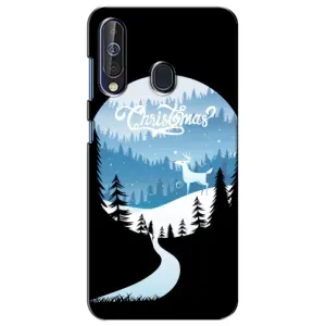 Силіконовий бампер на різдво для Samsung Galaxy A60 2019 (A605F) (Різдвяний Олень)