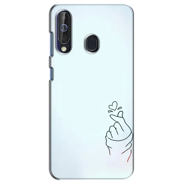 Чехол с рисунком «Сердце на голубом» для Samsung Galaxy A60 2019 (A605F)