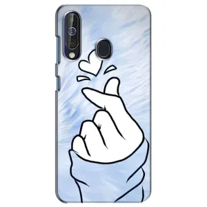 Чехлы (Знак сердечка) на Samsung Galaxy A60 2019 (A605F) (Сердечка знак)