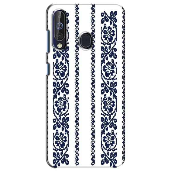 Чехол с рисунком «Синяя вышиванка» для Samsung Galaxy A60 2019 (A605F) Чехол с рисунком «Синяя вышиванка» для Samsung Galaxy A60 2019 (A605F)