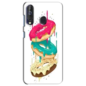 Чехол с изображением вкусной еды для Samsung Galaxy A60 2019 (A605F) (Сочные пончики)