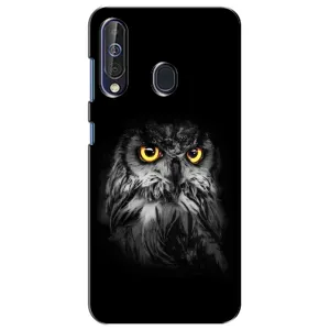 Чохли з принтом СОВИ для Samsung Galaxy A60 2019 (A605F) (Сова на чорному)