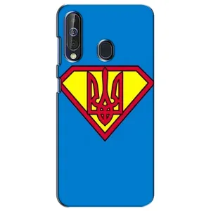 Чехол с картинкой (Патриотический ГЕРБ) на Samsung Galaxy A60 2019 (A605F) (Super - Герб)