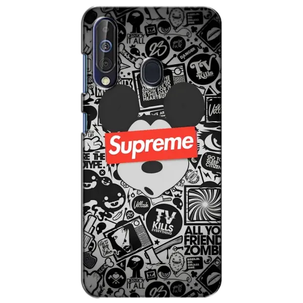Чехол с рисунком «Supreme Маус» для Samsung Galaxy A60 2019 (A605F) Чехол с рисунком «Supreme Маус» для Samsung Galaxy A60 2019 (A605F)