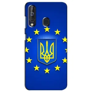 Чохол з Українською символікою на Самсунг А60 (2019) (Україна це Європа)