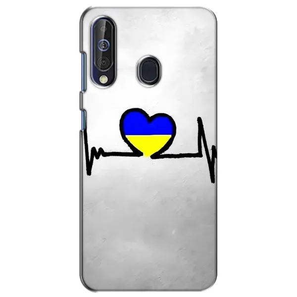 Чехол с рисунком «Украинская кардиограмма» для Samsung Galaxy A60 2019 (A605F) Чехол с рисунком «Украинская кардиограмма» для Samsung Galaxy A60 2019 (A605F)