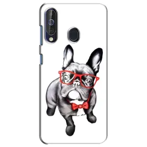 Бампер для Samsung Galaxy A60 2019 (A605F) з картинкою "Песики" (В окулярах)