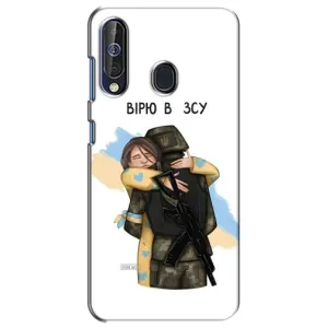 Патриотический Чехол для Samsung Galaxy A60 2019 (A605F) (Верим в ЗСУ)